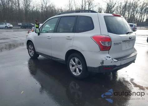 2014 Subaru Forester 2.5I Premium из США, поврежденный, VIN JF2SJAECXEH549536